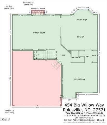 454 Big Willow Way, Rolesville, NC 27571