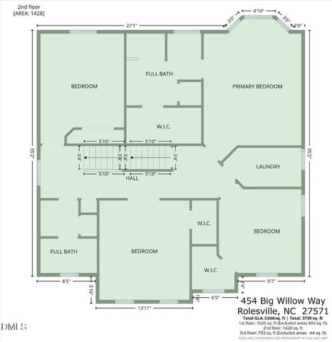 454 Big Willow Way, Rolesville, NC 27571