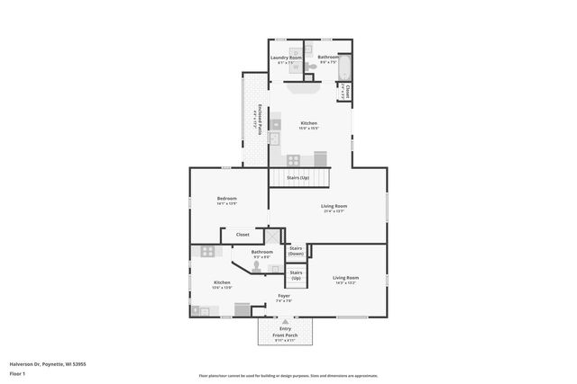 W5440 Halverson Drive, Poynette, WI 53955