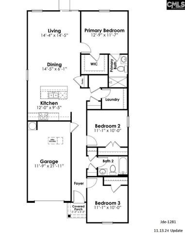 573 Edgetree Drive, Hopkins, SC 29061