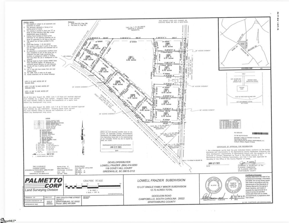 1074 Goodjoin Road, Campobello, SC 29322