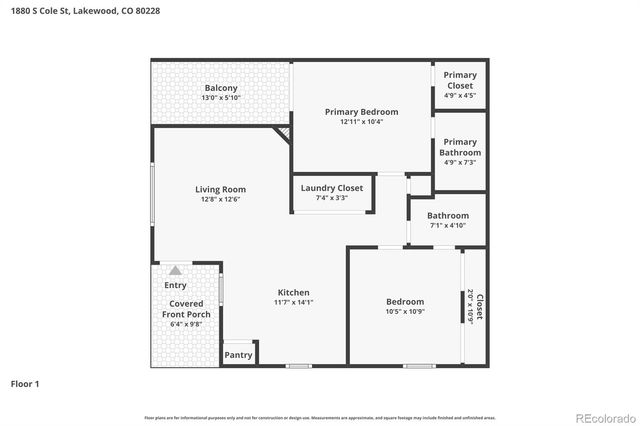 1880 S Cole Street C8, Lakewood, CO 80228