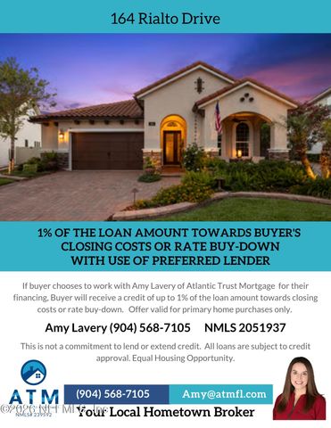 164 RIALTO Drive, Ponte Vedra, FL 32081