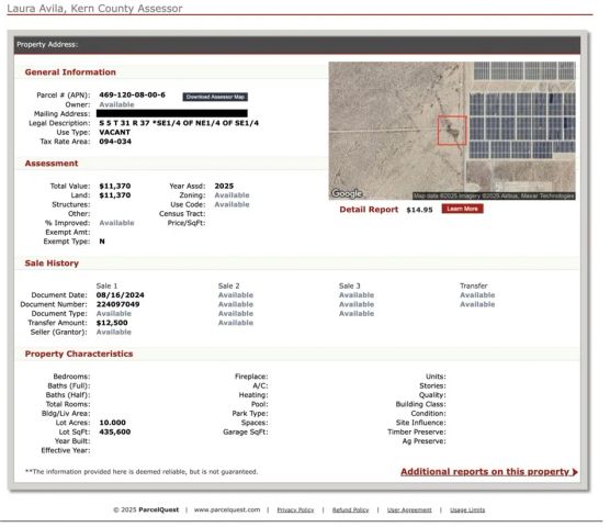 469120 08-00-6, Mojave, CA 93501