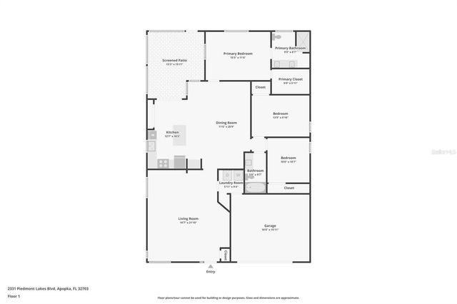 2331 PIEDMONT LAKES BOULEVARD, Apopka, FL 32703