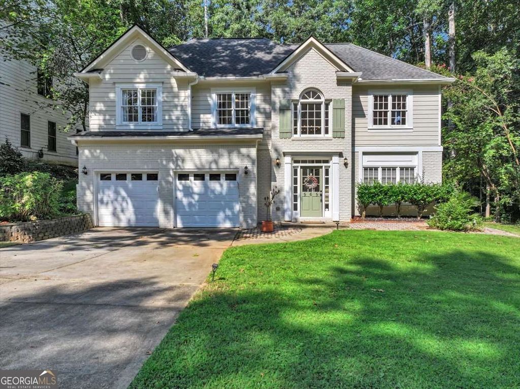 565 Fortune Ridge Road, Stone Mountain, GA 30087 — exterior