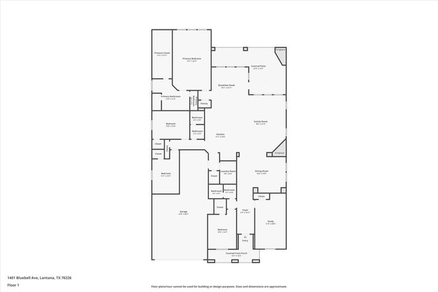 1401 Bluebell Avenue, Lantana, TX 76226