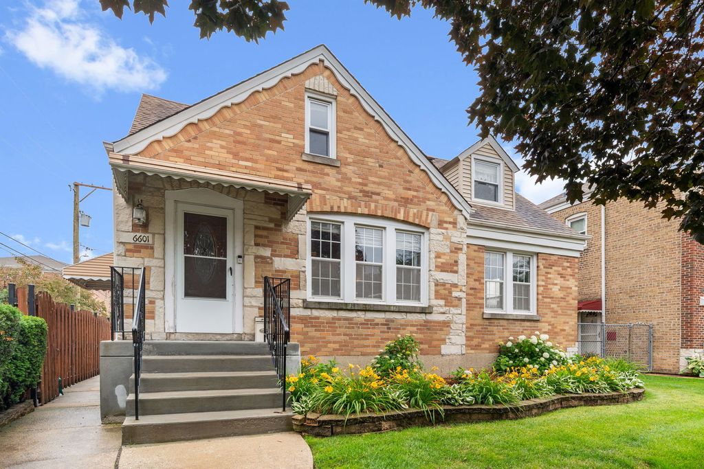 6601 W SCHORSCH Street, Chicago, IL 60634 — exterior