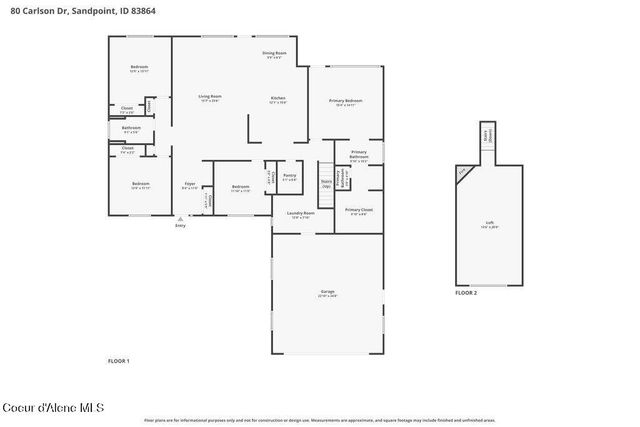 80 Carlson DR, Sandpoint, ID 83864