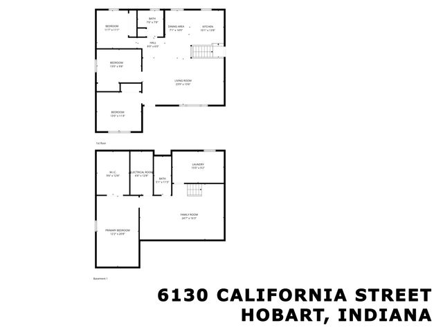 6130 California Street, Hobart, IN 46342