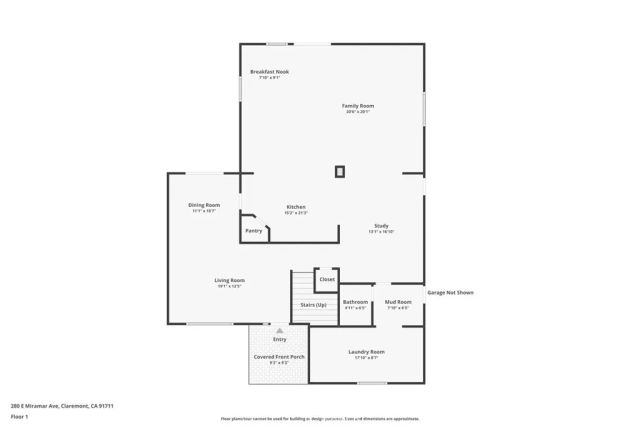 280 E Miramar, Claremont, CA 91711