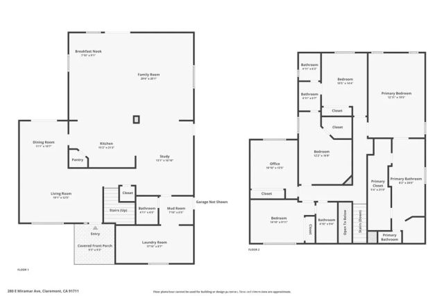 280 E Miramar, Claremont, CA 91711