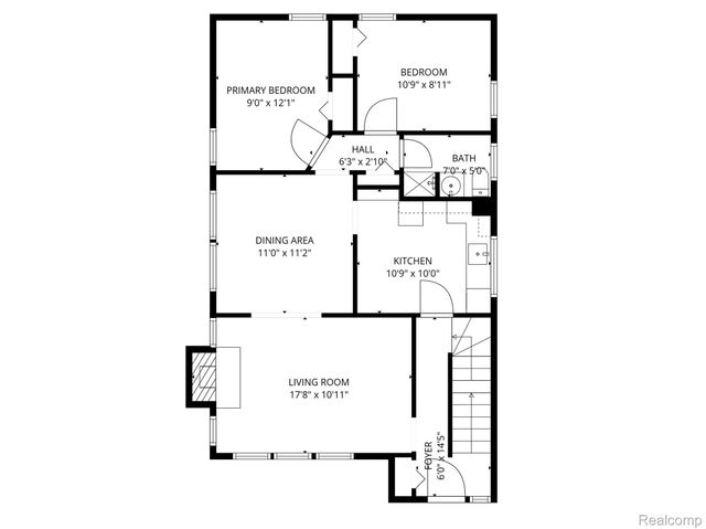 9150 Courville Street, Detroit, MI 48224