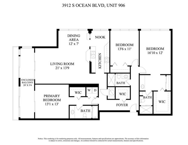 3912 S Ocean Boulevard 906, Highland Beach, FL 33487