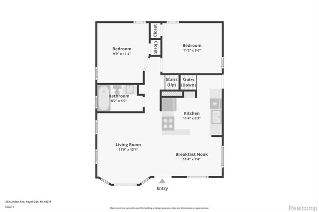 233 Linden Avenue, Royal Oak, MI 48073