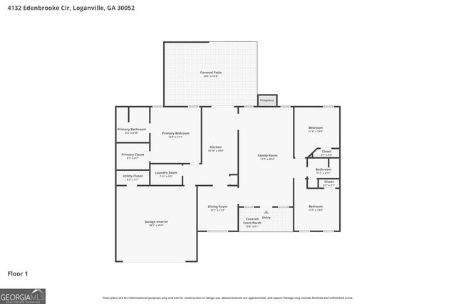 4132 Edenbrooke Circle, Loganville, GA 30052