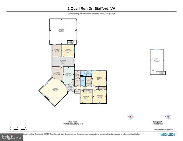 2 QUAIL RUN DR, Stafford, VA 22554