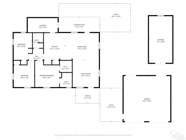6622 Hinote St, Milton, FL 32570