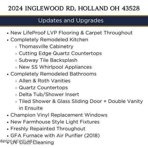 2024 Inglewood Road, Holland, OH 43528