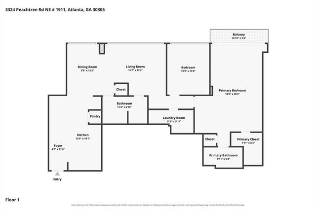 3324 Peachtree Road NE 1911, Atlanta, GA 30326