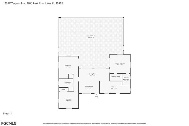 165 Tarpon BLVD NW, Port Charlotte, FL 33952