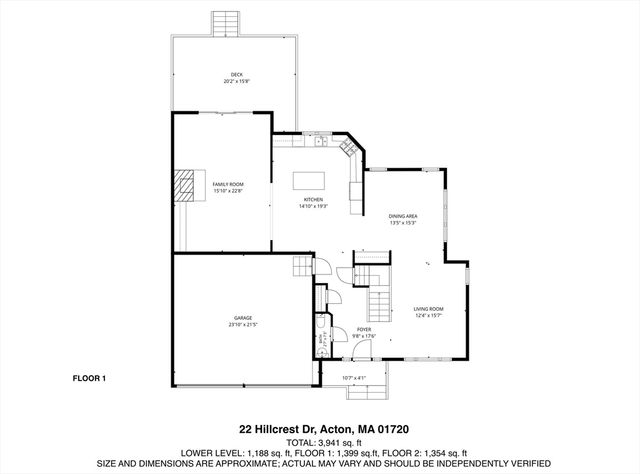 22 Hillcrest Dr, Acton, MA 01720