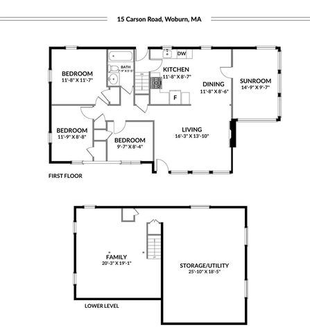 15 Carson Rd, Woburn, MA 01801