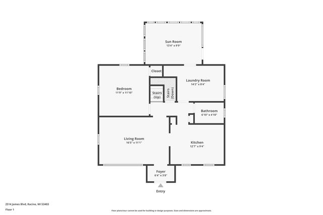 2514 James BOULEVARD, Racine, WI 53403