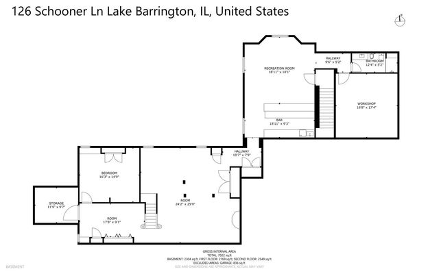 126 Schooner Lane, Lake Barrington, IL 60010