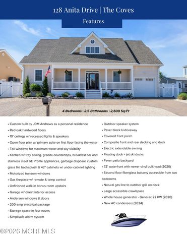 128 Anita Drive, Manahawkin, NJ 08050