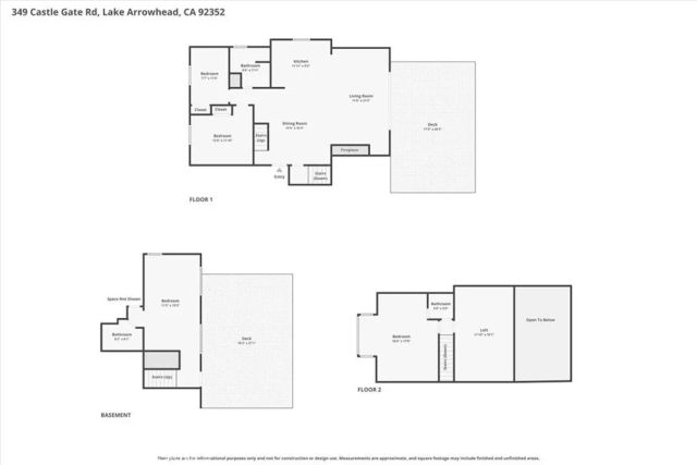 349 Castle Gate, Lake Arrowhead, CA 92352