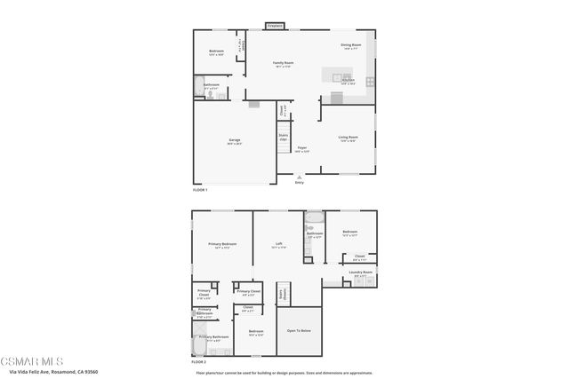 2016 Via Vida Feliz Avenue, Rosamond, CA 93560