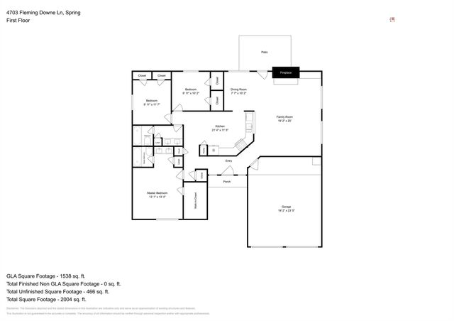 4703 Fleming Downe Lane, Spring, TX 77388