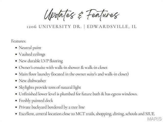 1206 University Drive, Edwardsville, IL 62025