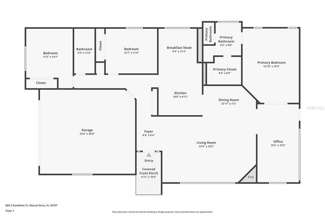 605 SANDLAKE COURT, Mount Dora, FL 32757