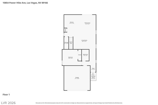 10854 Power Hike Avenue, Las Vegas, NV 89166