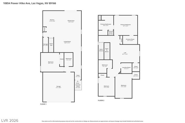 10854 Power Hike Avenue, Las Vegas, NV 89166