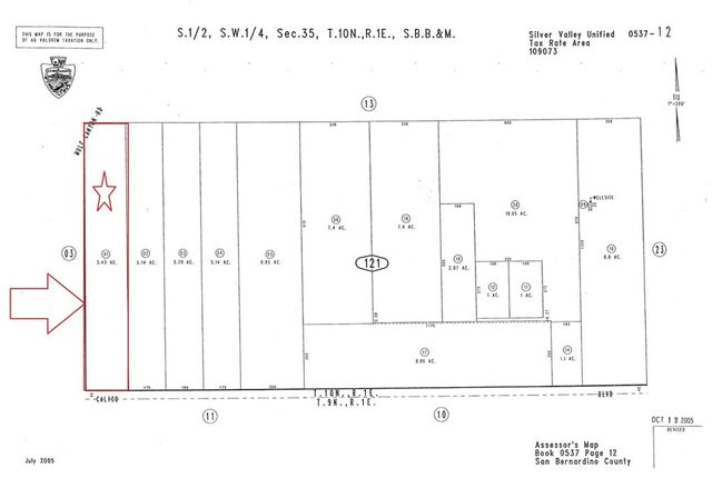 0 Calico Boulevard, Yermo, CA 92398