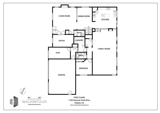 1105 Peacock Creek Drive, Clayton, CA 94517