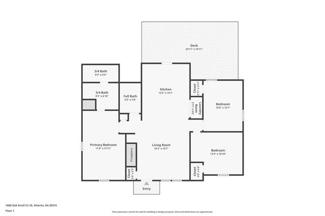 1688 Oak Knoll SE Circle, Atlanta, GA 30315