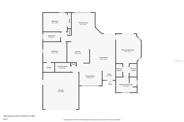 13452 CEDAR CITY AVENUE, Port Charlotte, FL 33981