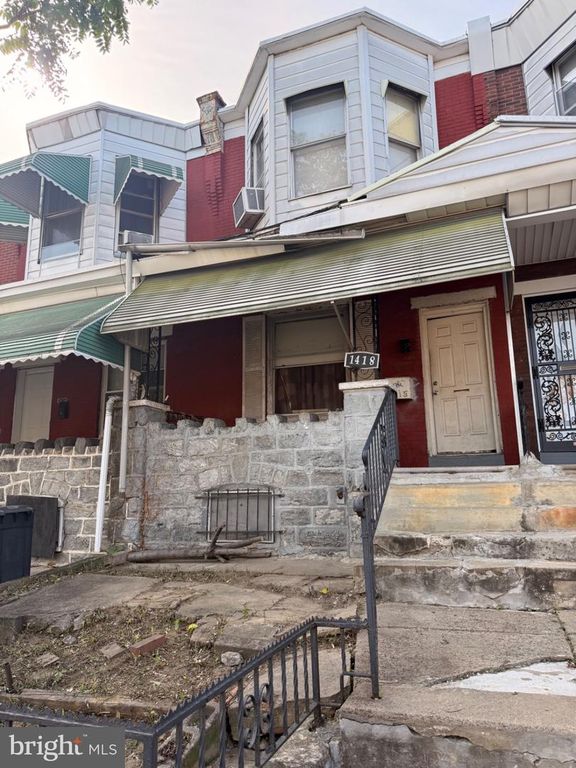1418 N CONESTOGA ST, PHILADELPHIA, PA 19131 — exterior