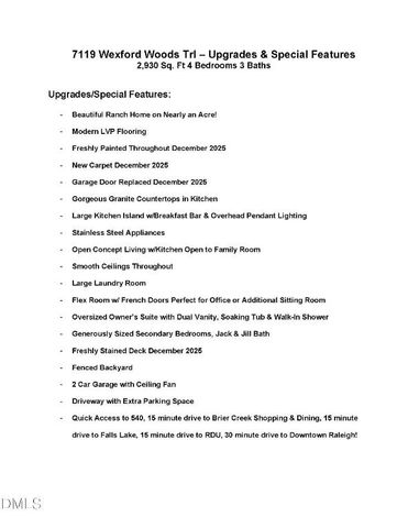 7119 Wexford Woods Trail, Raleigh, NC 27613