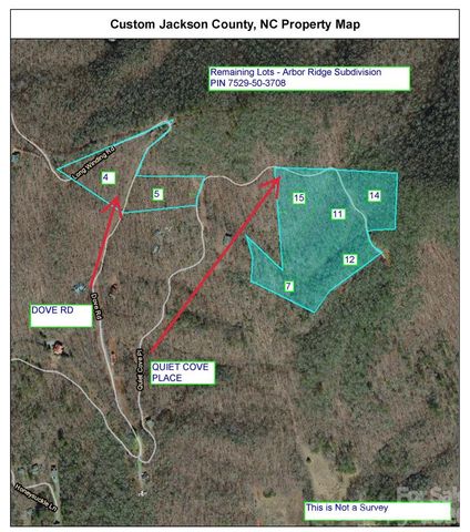 0 Quiet Cove Road 7,11,12,14,15, Sylva, NC 28779