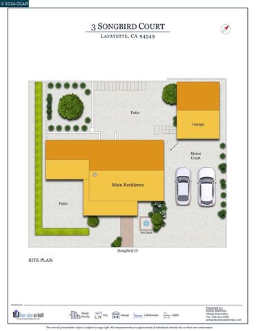 3 Songbird Ct, Lafayette, CA 94549