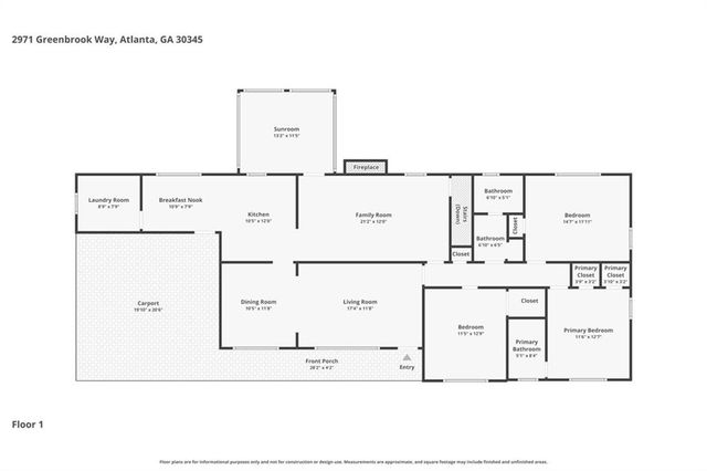 2971 Greenbrook Way NE, Atlanta, GA 30345