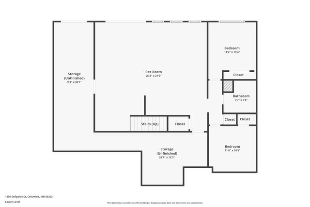 1806 STILLPOINT CT, Columbia, MO 65203