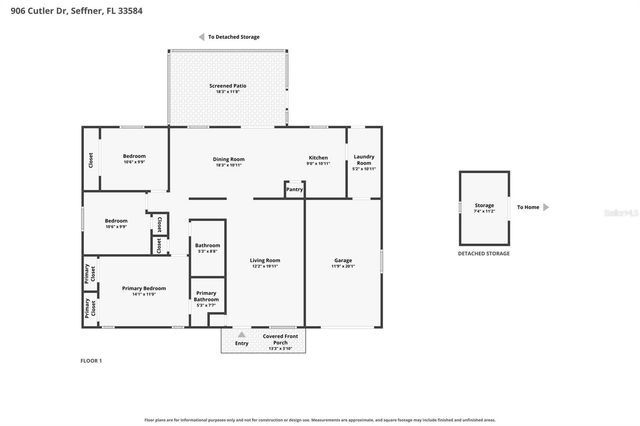 906 CUTLER DRIVE, Seffner, FL 33584