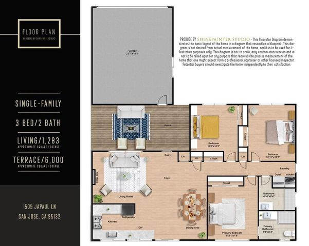 1509 Japaul Lane, San Jose, CA 95132