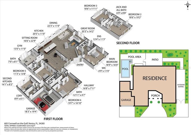 605 CORNWELL ON THE GULF, Venice, FL 34285